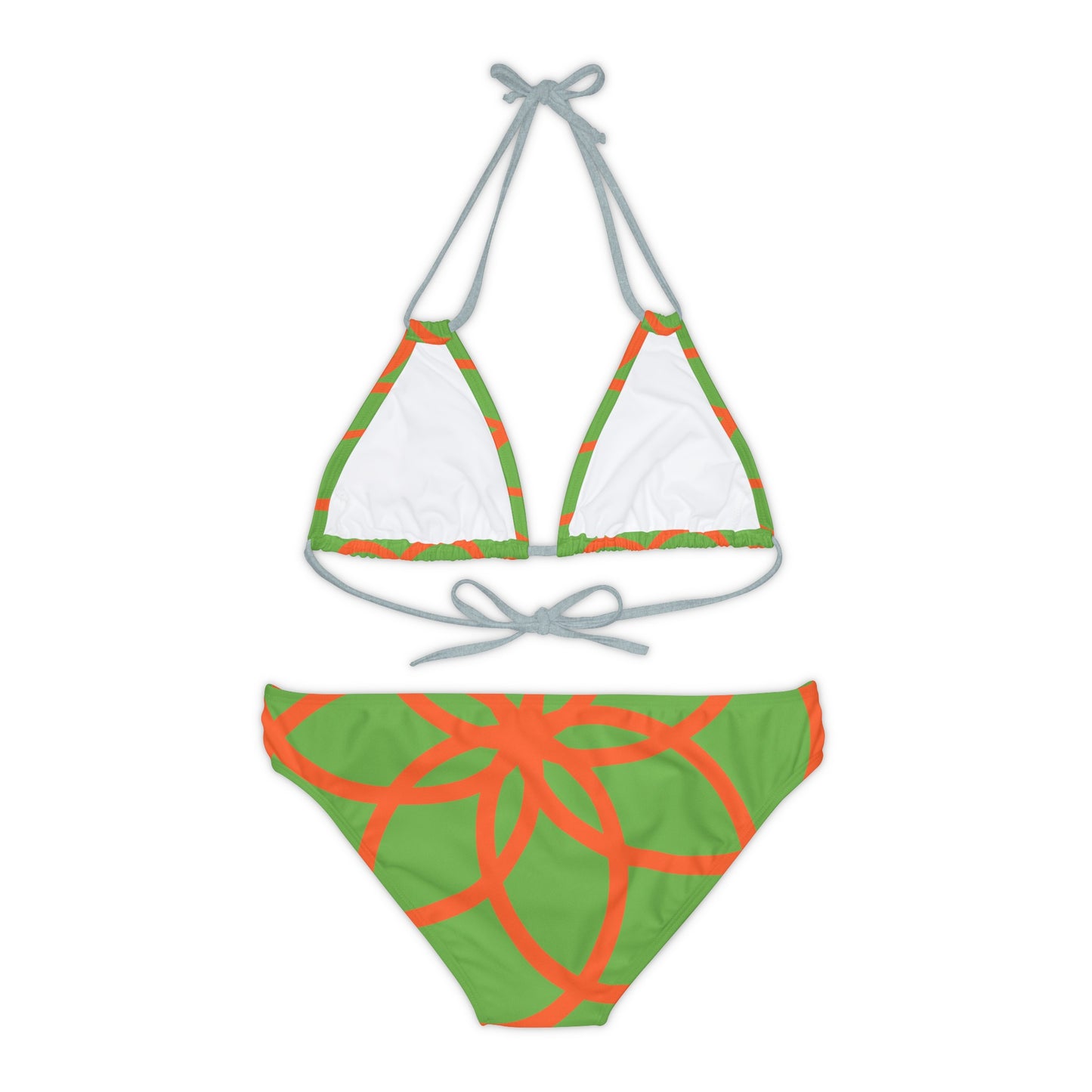 Strappy Bikini Set (AOP)